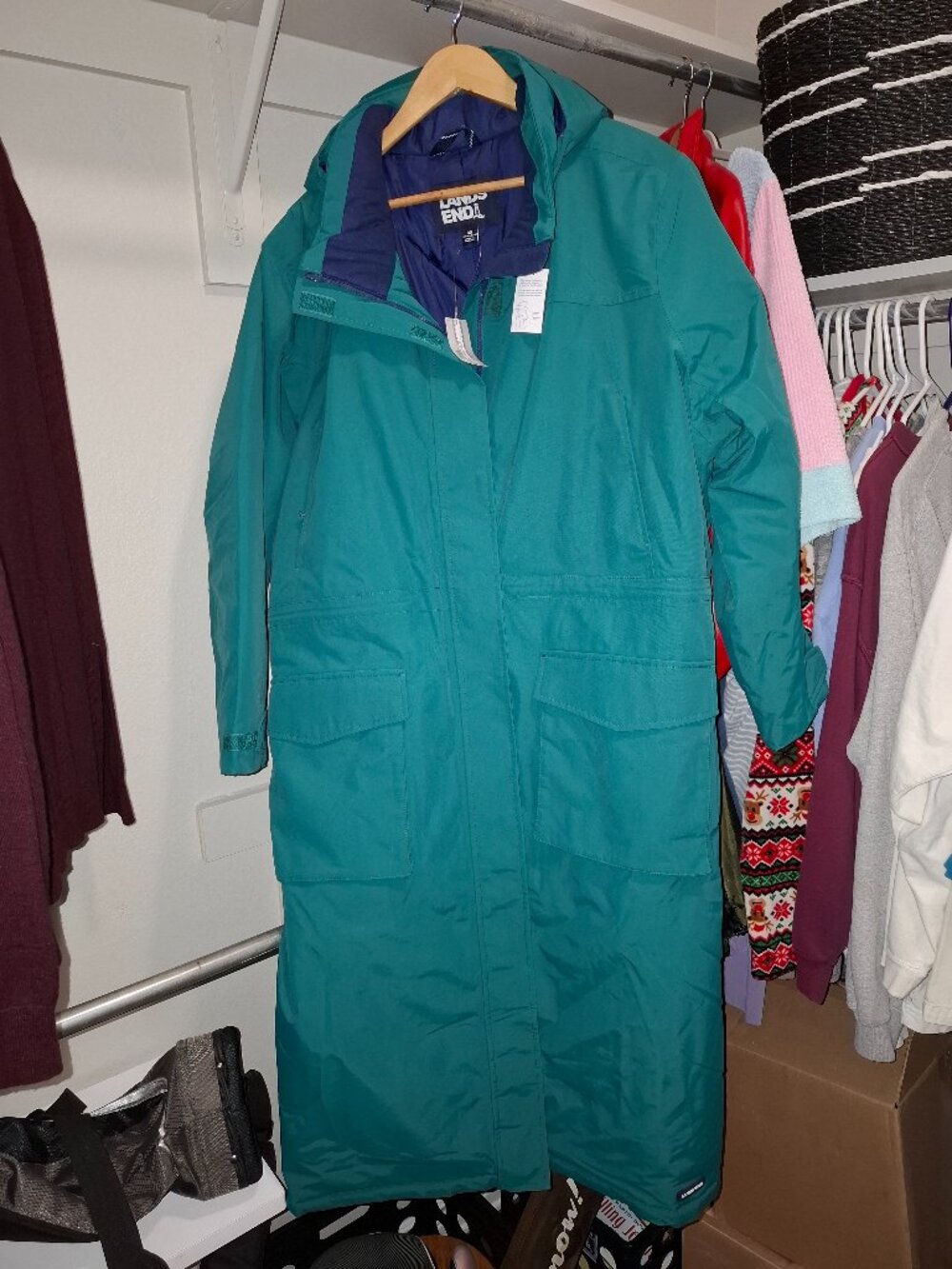 Land's End Ladies Squal Coat - 3X (Brand New)